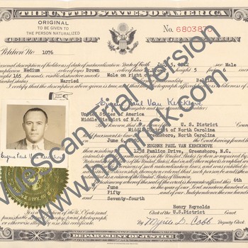 Photo of Eugene Vankerckhove Sr